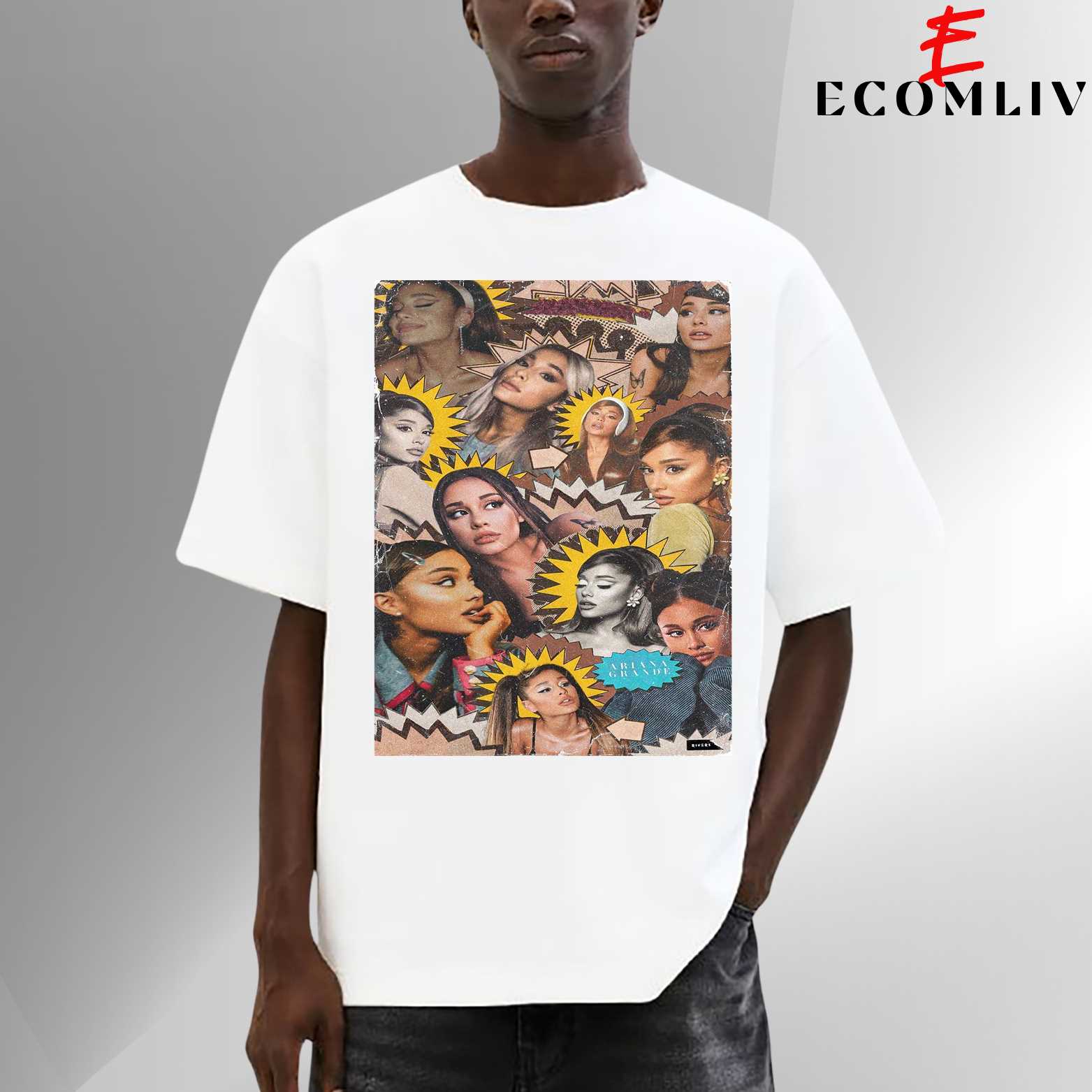 Ariana Grande Face Graphic Tee, Unisex Shirt